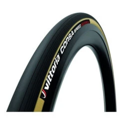 Boyau Vittoria Corsa Speed Graphène 2.0 700x23C (23-622) Noir/Beige