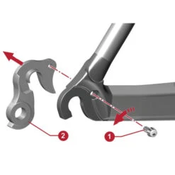 Patte De Dérailleur Arrière Time TC18