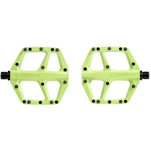 Pédales VTT Look Trail Fusion Citron Vert – Image 2