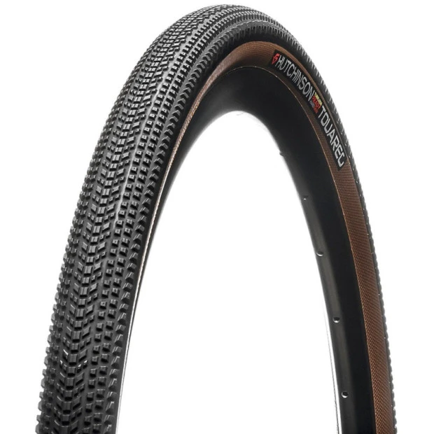 Pneu Gravel Hutchinson Touareg Tube Type TR 700x40 Noir/Tan